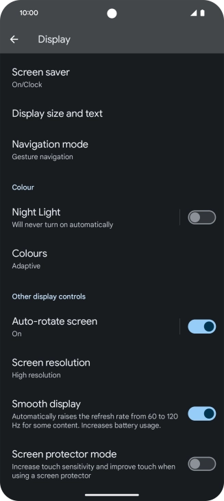 Slide your finger upwards starting from the bottom of the screen to return to the home screen.