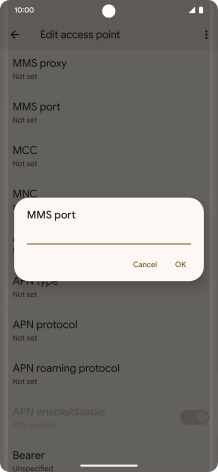 Key in 8799 and press OK. Key in 8799 and press OK.