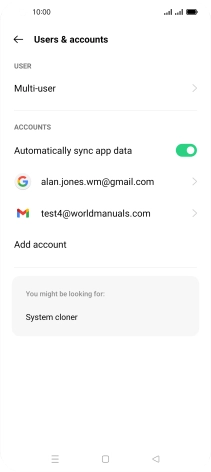 Press the Home key to return to the home screen. Press the Home key to return to the home screen.