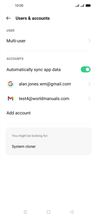 Press the Home key to return to the home screen. Press the Home key to return to the home screen.