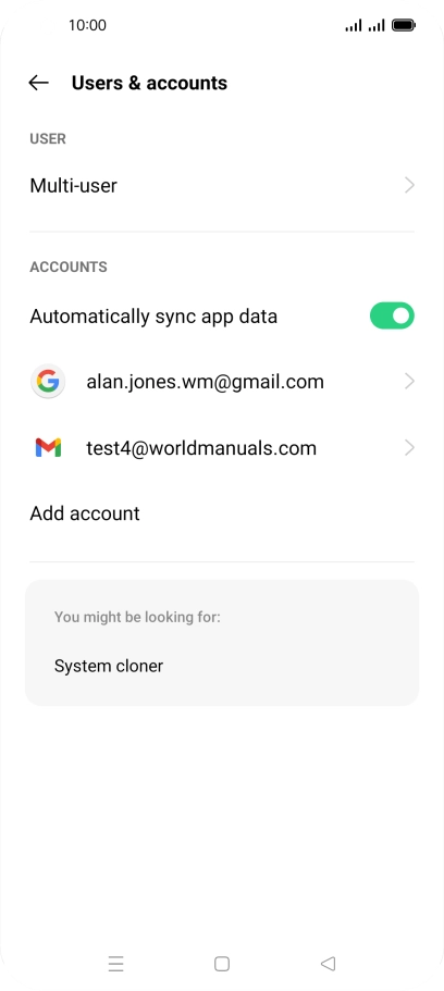 Press the Home key to return to the home screen. Press the Home key to return to the home screen.