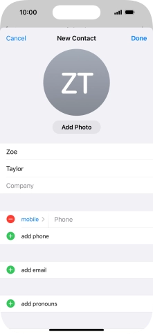 Press Phone and key in the required phone number.