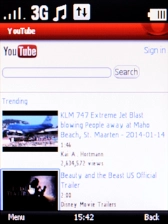You can now use YouTube on your phone.