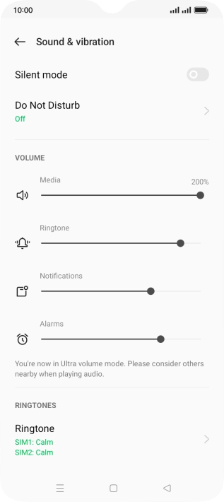 Press Ringtone.