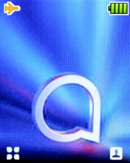 The flight mode icon shows that flight mode is turned on. The flight mode icon shows that flight mode is turned on.