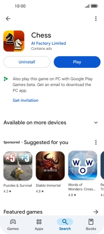Slide your finger upwards starting from the bottom of the screen to return to the home screen.