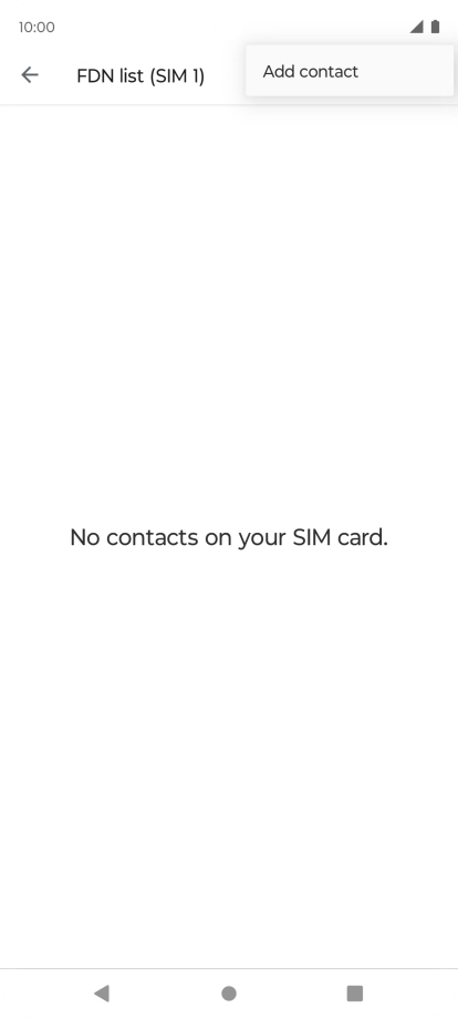 Press Add contact.