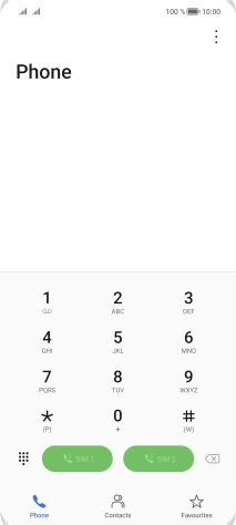 Press and hold number key 1.