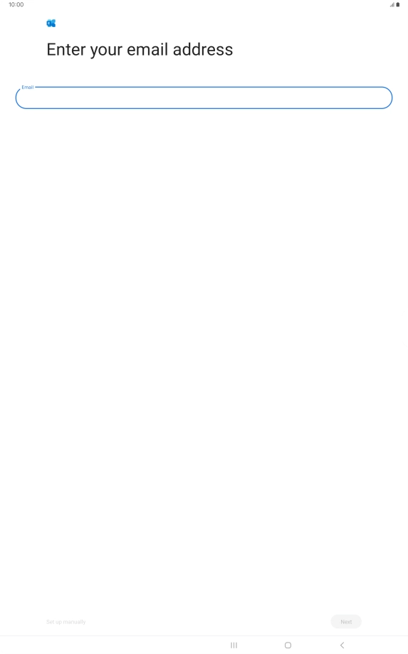 Press the field below 