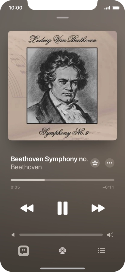 Press arrow right to go to the next audio file. Press arrow right to go to the next audio file.
