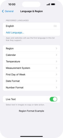 Press Add Language.... Press Add Language....