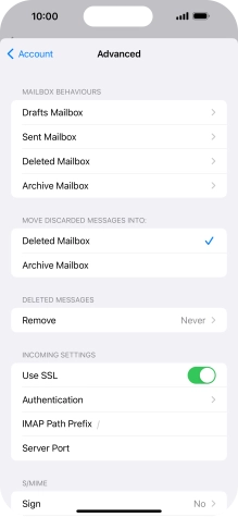 Press Authentication.