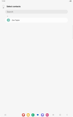 Press the field above 