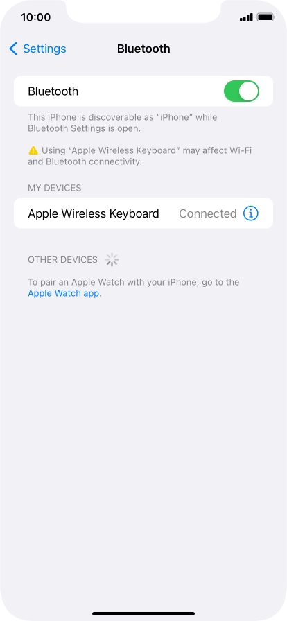 Slide your finger upwards starting from the bottom of the screen to return to the home screen.