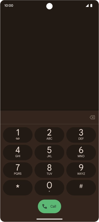 Press and hold number key 1 to call voicemail. Follow the instructions to listen to your messages.