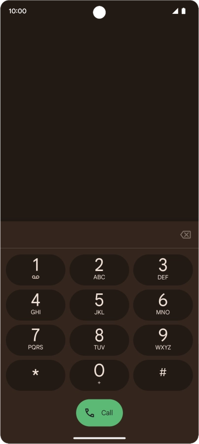 Press and hold number key 1 to call voicemail. Follow the instructions to listen to your messages.