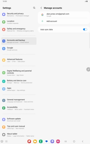 Press the Home key to return to the home screen. Press the Home key to return to the home screen.
