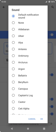 Press the required message tones to hear them.