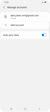 Press the Home key to return to the home screen. Press the Home key to return to the home screen.