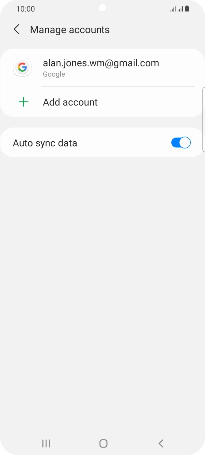 Press the Home key to return to the home screen. Press the Home key to return to the home screen.