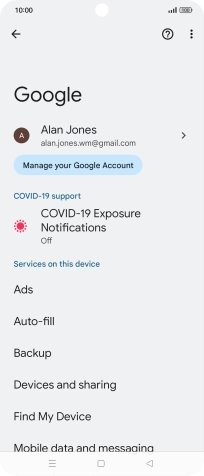 Press Find My Device.