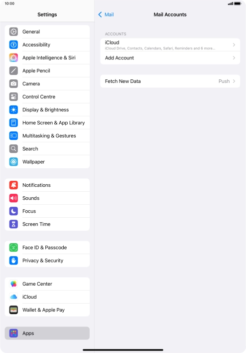 Slide your finger upwards starting from the bottom of the screen to return to the home screen.