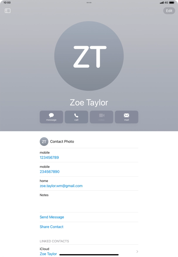Slide your finger upwards starting from the bottom of the screen to return to the home screen.