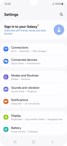 Press Display. Press Display.