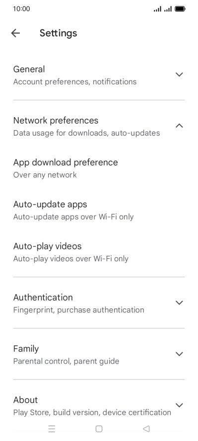 Press Auto-update apps.