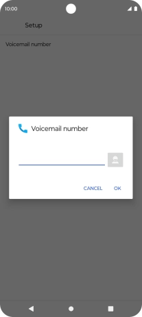 Key in +447836121121 and press OK. Key in +447836121121 and press OK.
