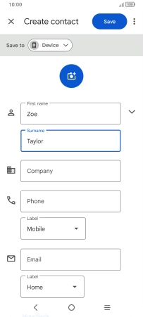 Press Phone and key in the required phone number.