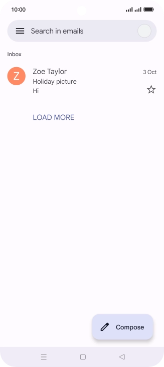 Press the profile icon. Press the profile icon.