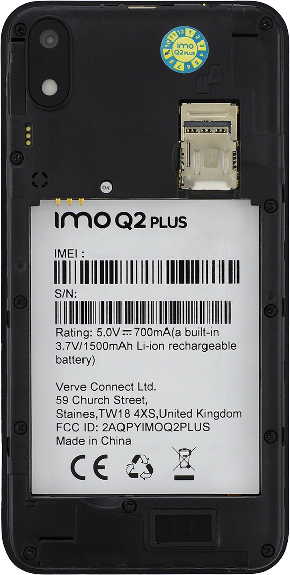 Slide your SIM into the SIM holder.