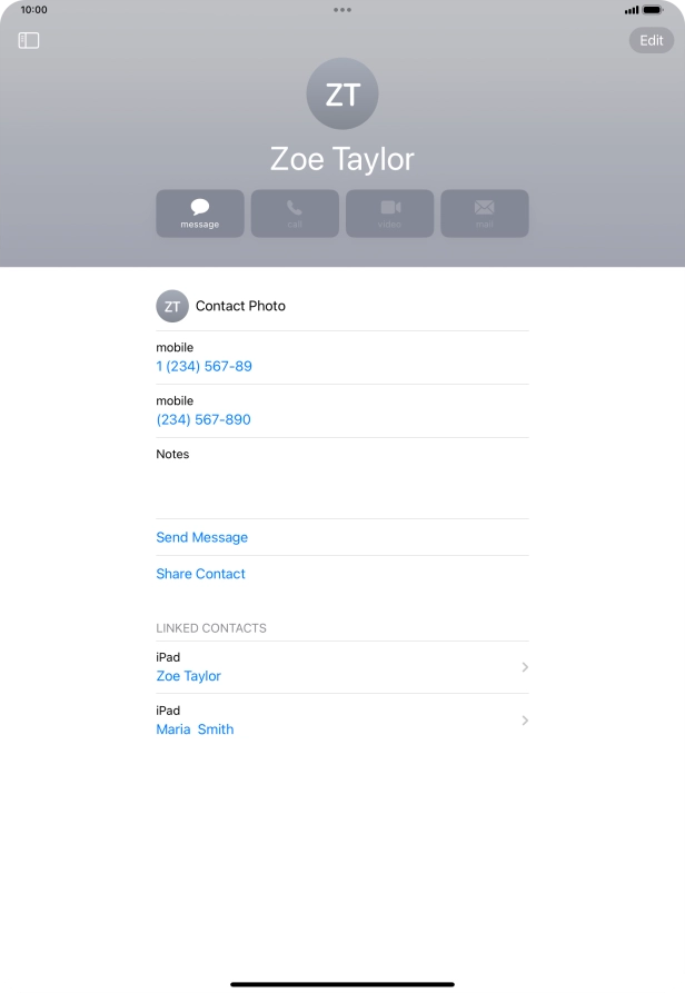 Slide your finger upwards starting from the bottom of the screen to return to the home screen.