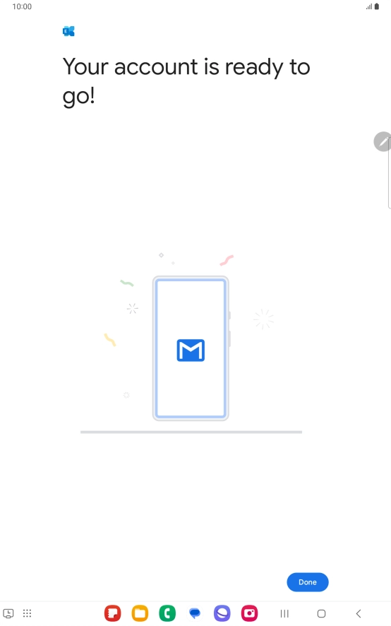 Press Done. Press Done.