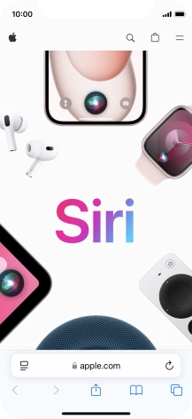 Slide your finger upwards starting from the bottom of the screen to return to the home screen.