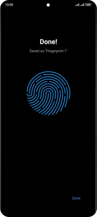 Press Done. Press Done.