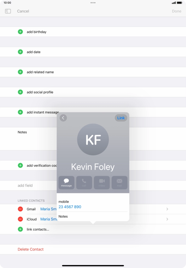 Press Link. Press Link.