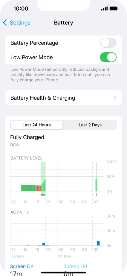 Slide your finger upwards starting from the bottom of the screen to return to the home screen.