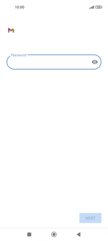 Press the field below 