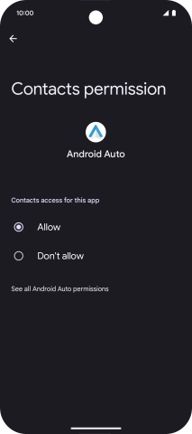 The app activity for the selected app is displayed. The app activity for the selected app is displayed.