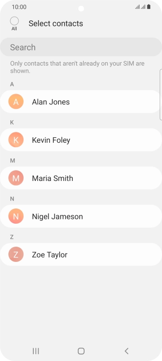 Press the field above Press the field above