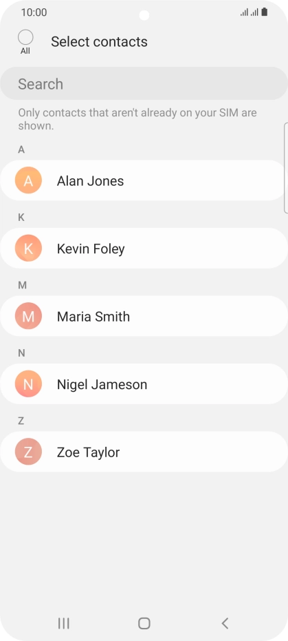 Press the field above Press the field above