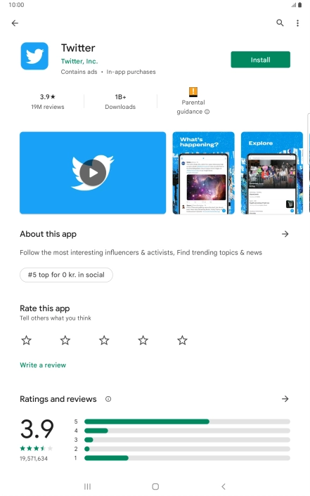 Press Install and follow the instructions on the screen to install the app. Press Install and follow the instructions on the screen to install the app.