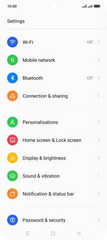 Press Notification & status bar. Press Notification & status bar.