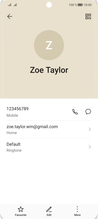 Press the required number.