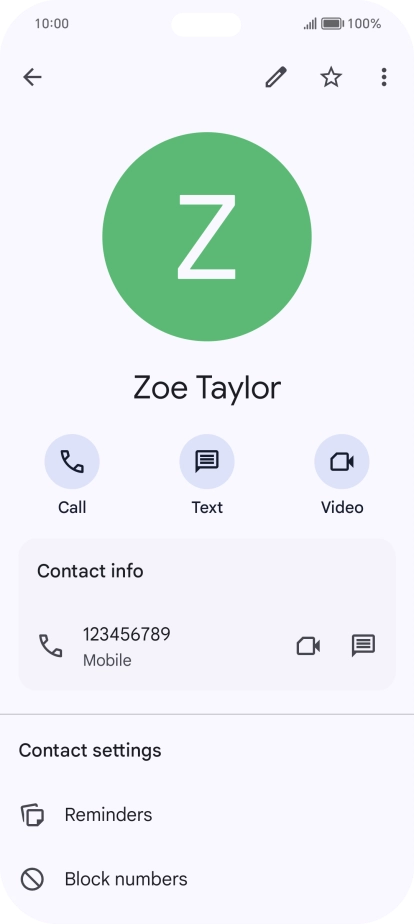 Slide your finger upwards starting from the bottom of the screen to return to the home screen.