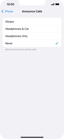 Press Always to turn on the function when silent mode is turned off.