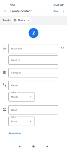 Press the drop down list next to 