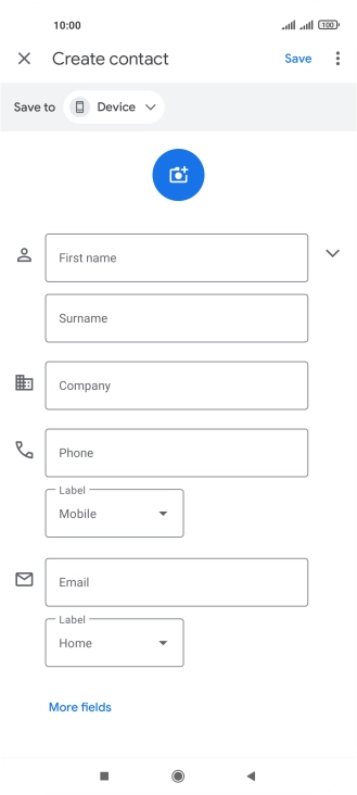 Press the drop down list next to 